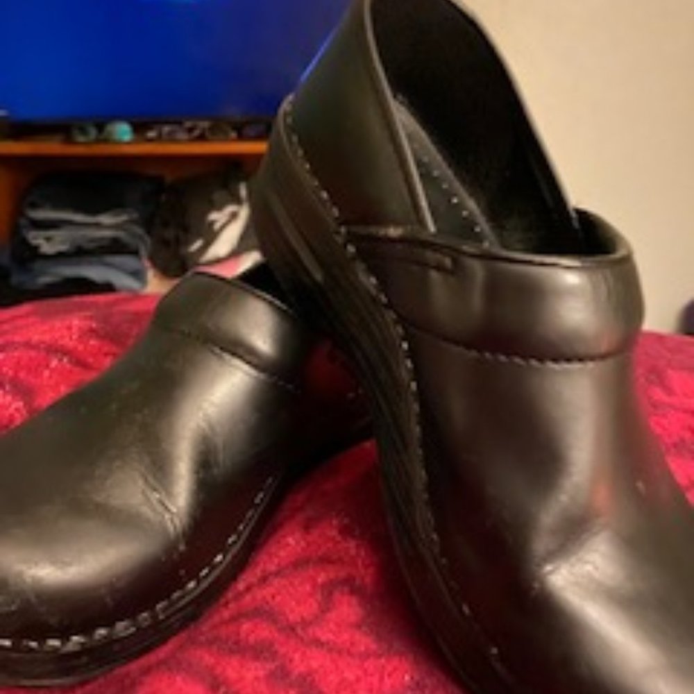 Size 38 Dansko Clogs